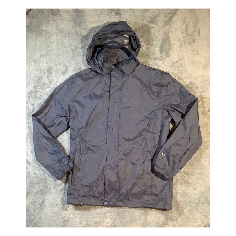 33,000ft‎ Men's Navy Blue Waterproof Raincoat Size L